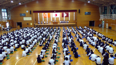 演説の様子